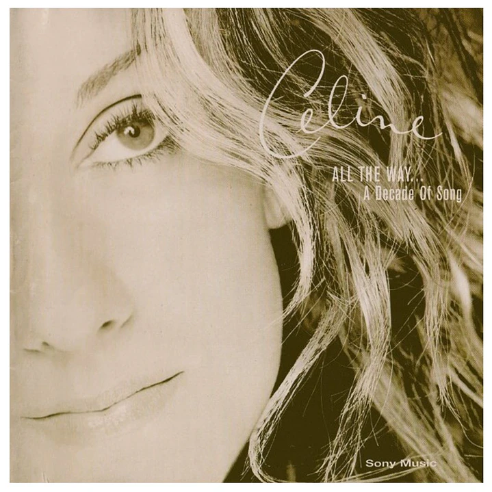 CELINE DION - ALL THE WAY: A DECADE OF SONG / CD USADO 1