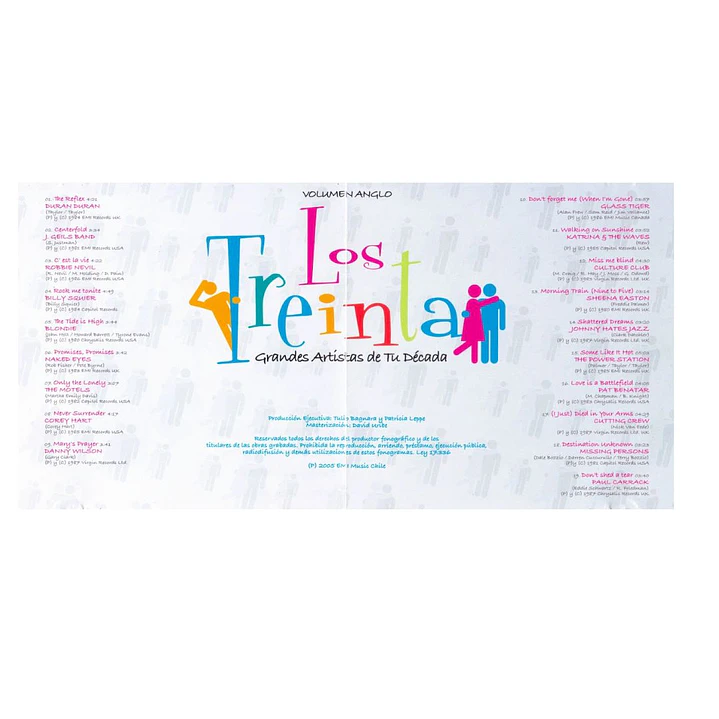 LOS TREINTA (TVN) - VOLUMEN ANGLO / CD USADO 4