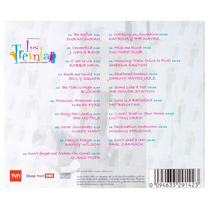 LOS TREINTA (TVN) - VOLUMEN ANGLO / CD USADO 2