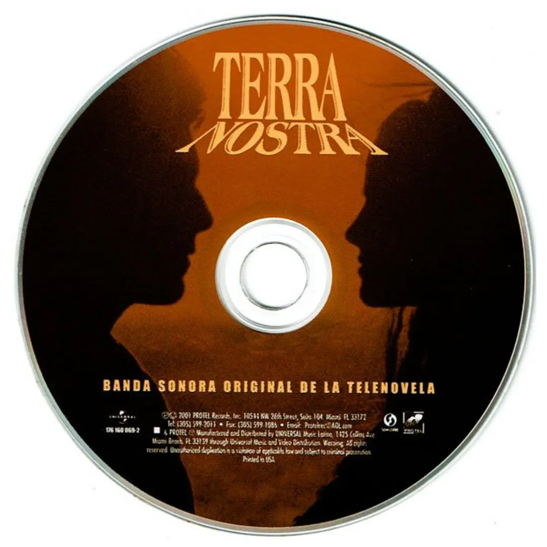 TERRA NOSTRA - BANDA SONORA TELENOVELA / CD USADO 3