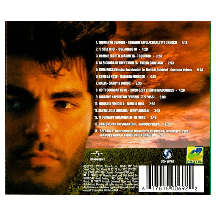 TERRA NOSTRA - BANDA SONORA TELENOVELA / CD USADO 2
