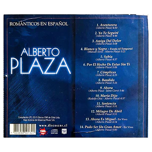 ALBERTO PLAZA - ROMANTICOS EN ESPAÑOL / CD USADO