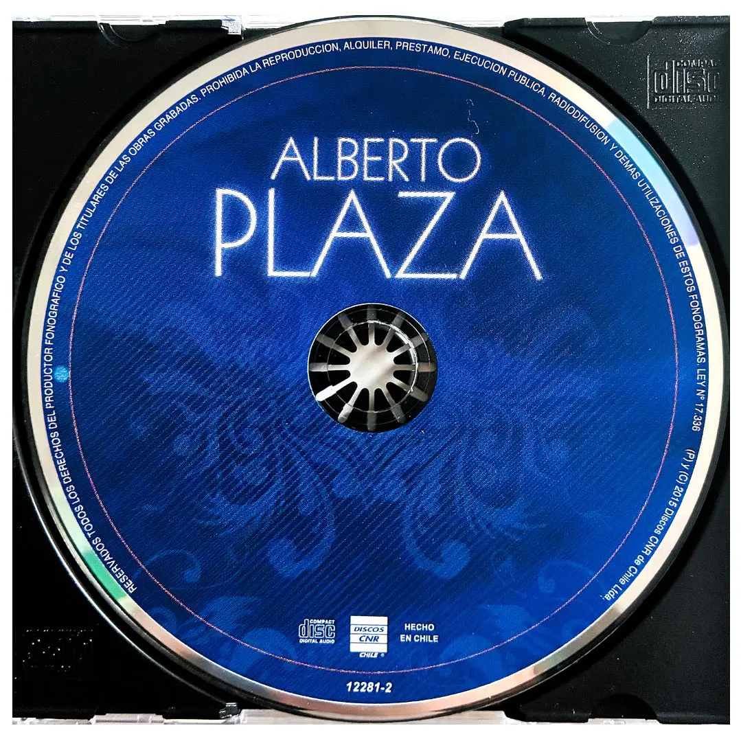ALBERTO PLAZA - ROMANTICOS EN ESPAÑOL / CD USADO 3