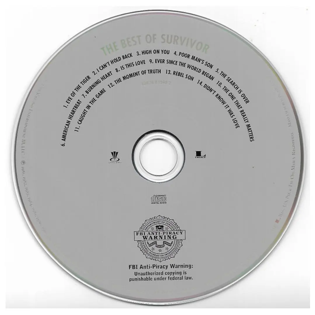 SURVIVOR - THE BEST OF / CD ABIERTO 3