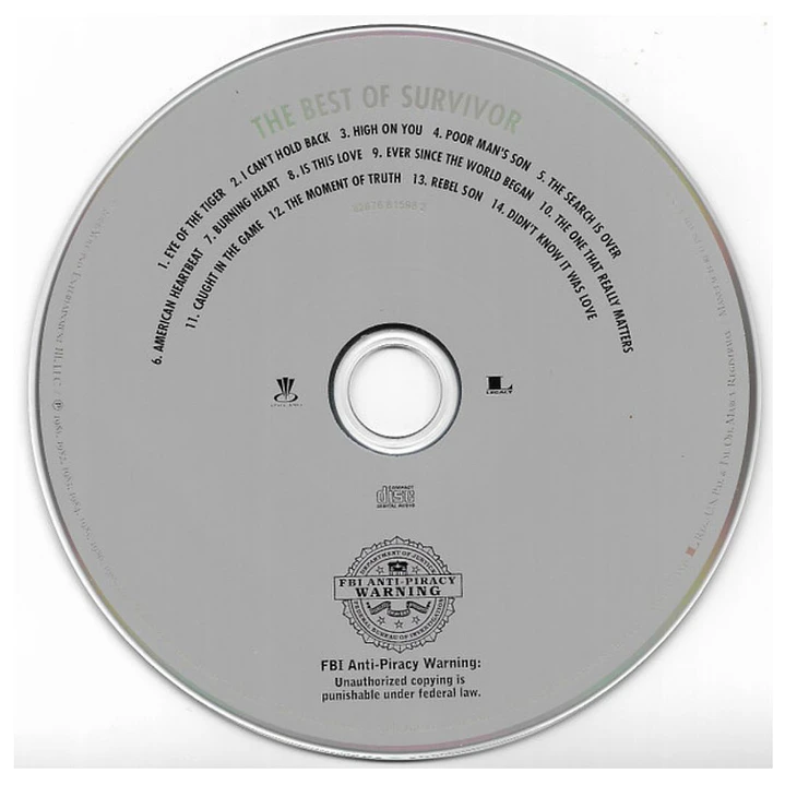 SURVIVOR - THE BEST OF / CD ABIERTO 3