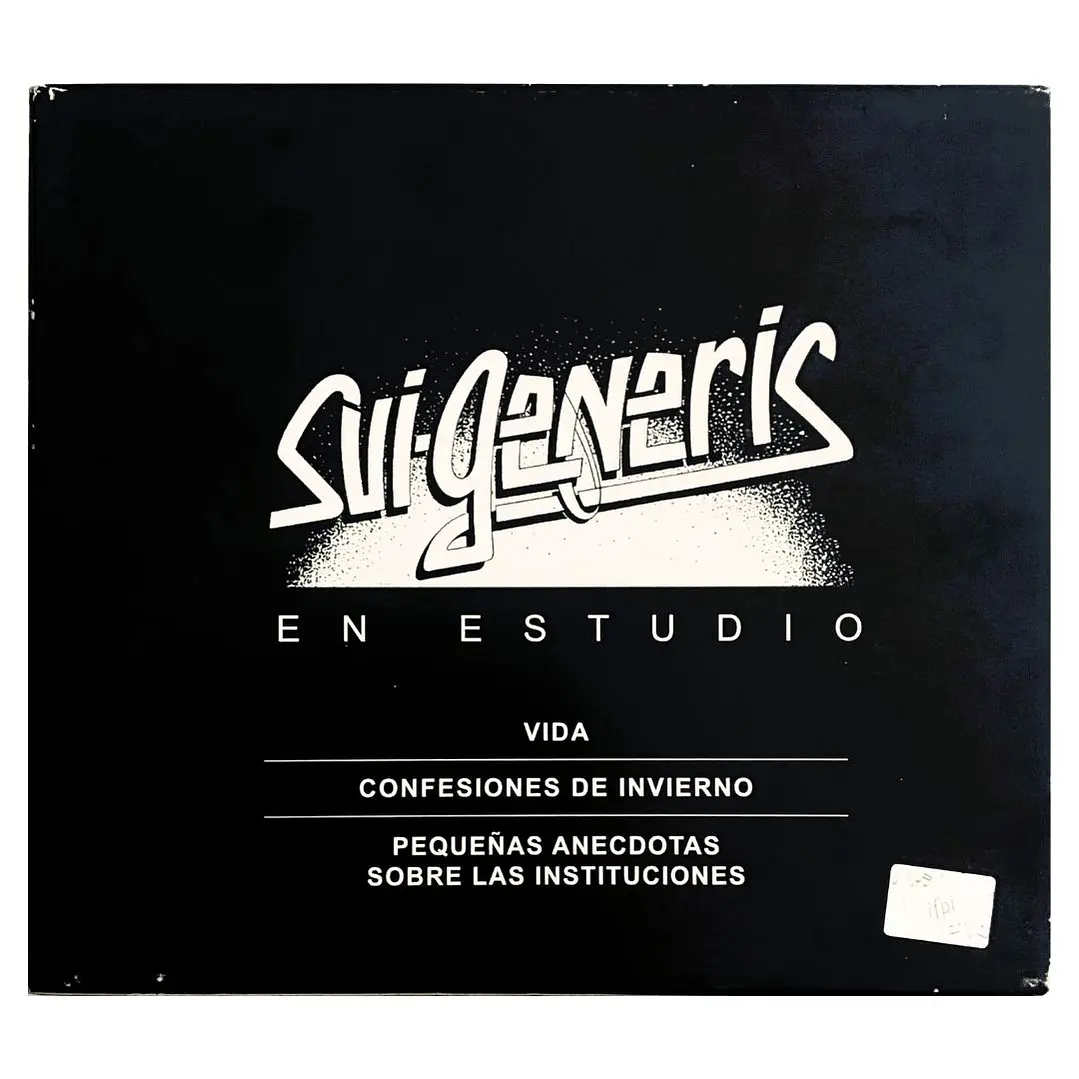 SUI GENERIS - EN ESTUDIO (3CD) / CD USADO 1