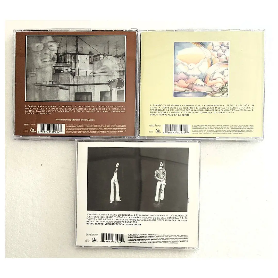 SUI GENERIS - EN ESTUDIO (3CD) / CD USADO 4
