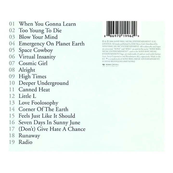 JAMIROQUAI - HIGH TIMES (SINGLES 1992–2006) / CD USADO 2