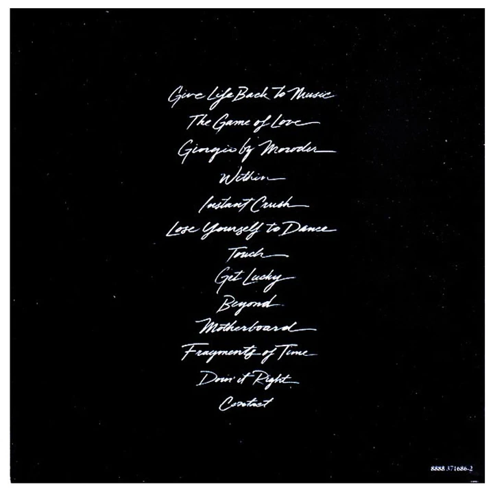 DAFT PUNK - RANDOM ACCESS MEMORIES / CD USADO 4