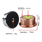 PESO ESTABILIZADOR DE VINILOS Y TORNAMESA PLATEADO - Miniatura 3