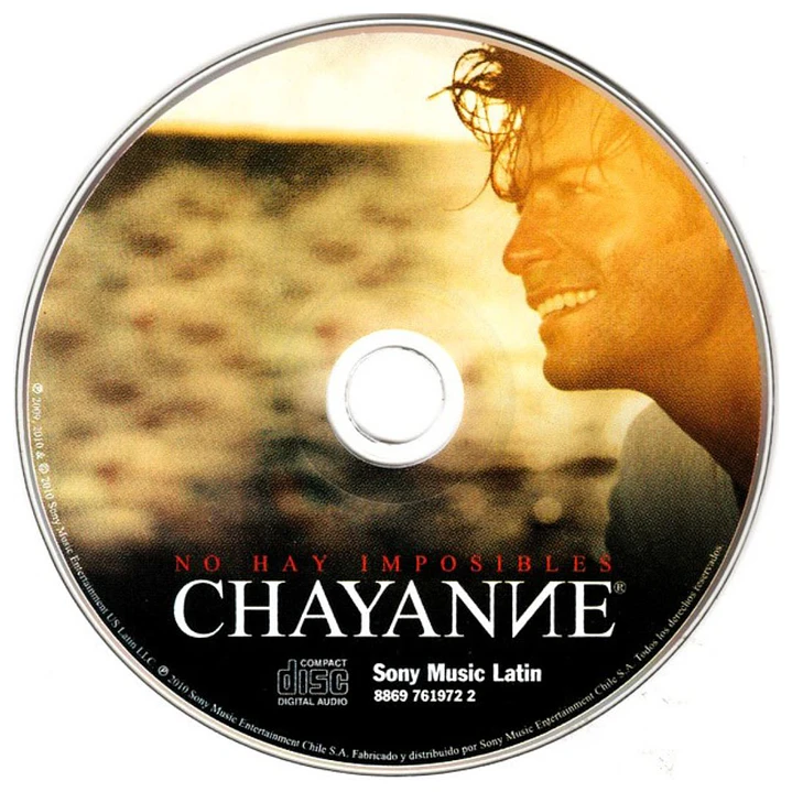 CHAYANNE - NO HAY IMPOSIBLES / CD USADO 3