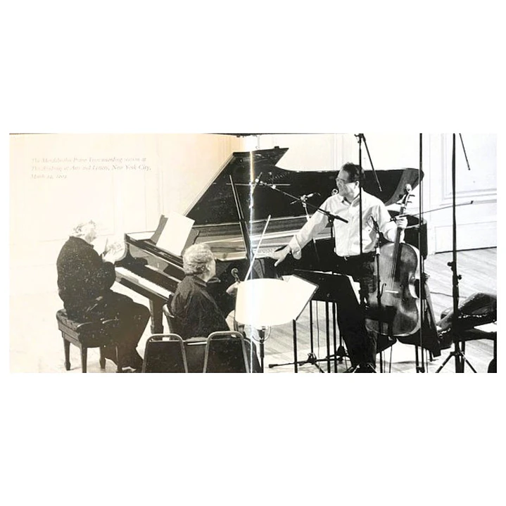 EMANUEL AX/YO-YO MA/ITZHAK PERLMAN - MENELSSOHN PIANO TRIOS / CD USADO 4