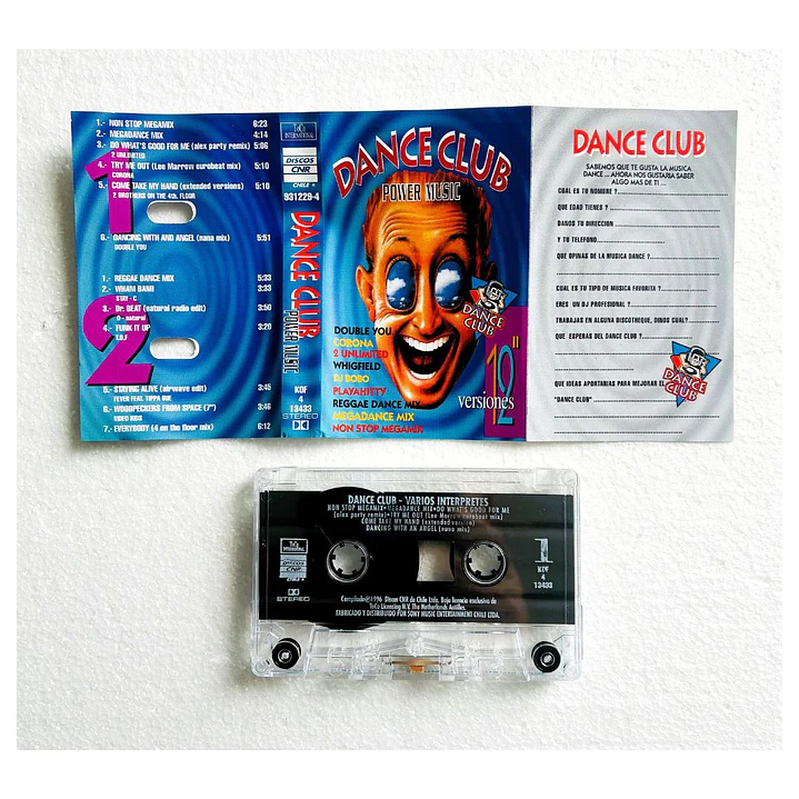 DANCE CLUB POWER MUSIC - VARIOUS / CASSETTE 5