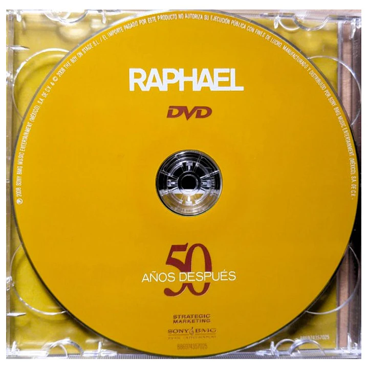 RAPHAEL - 50 AÑOS DESPUES (CD+DVD) / CD USADO 4