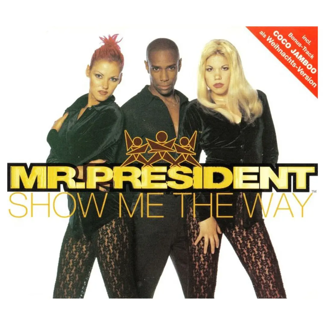 MR. PRESIDENT - SHOW ME THE WAY / CD SINGLE USADO 1