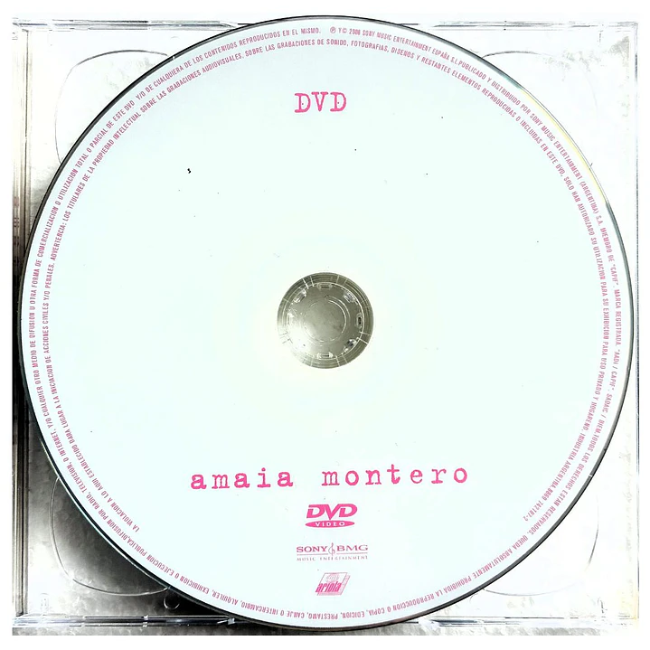 AMAIA MONTERO - AMAIA MONTERO (CD+DVD) / CD USADO 4