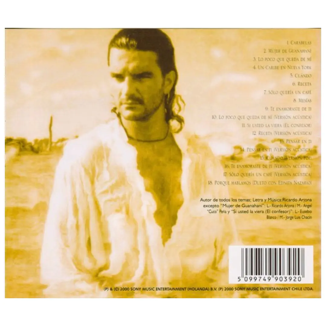 RICARDO ARJONA - GALERIA CARIBE / CD USADO 2