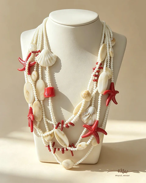 Colar Coral