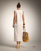 Vestido comprido em algodão Alba  - Thumbnail 3