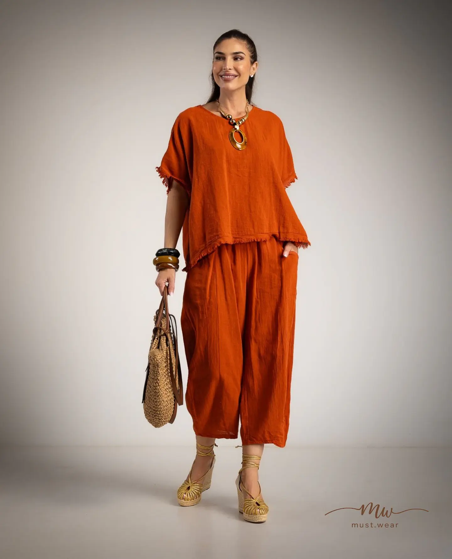 Conjunto de linho Lina 1