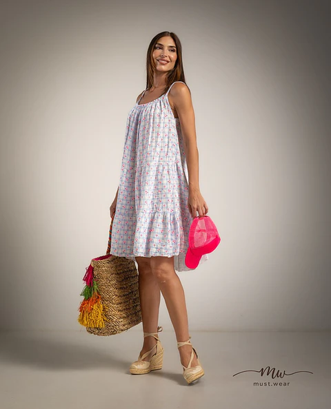 Vestido curto Lia