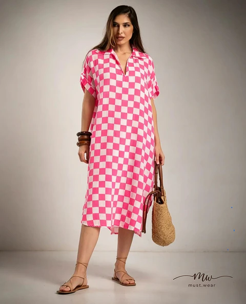 Vestido camiseiro Íris