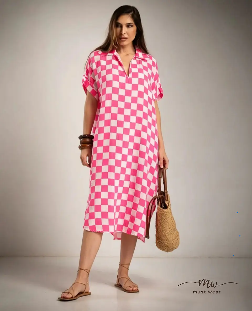Vestido camiseiro Íris 1