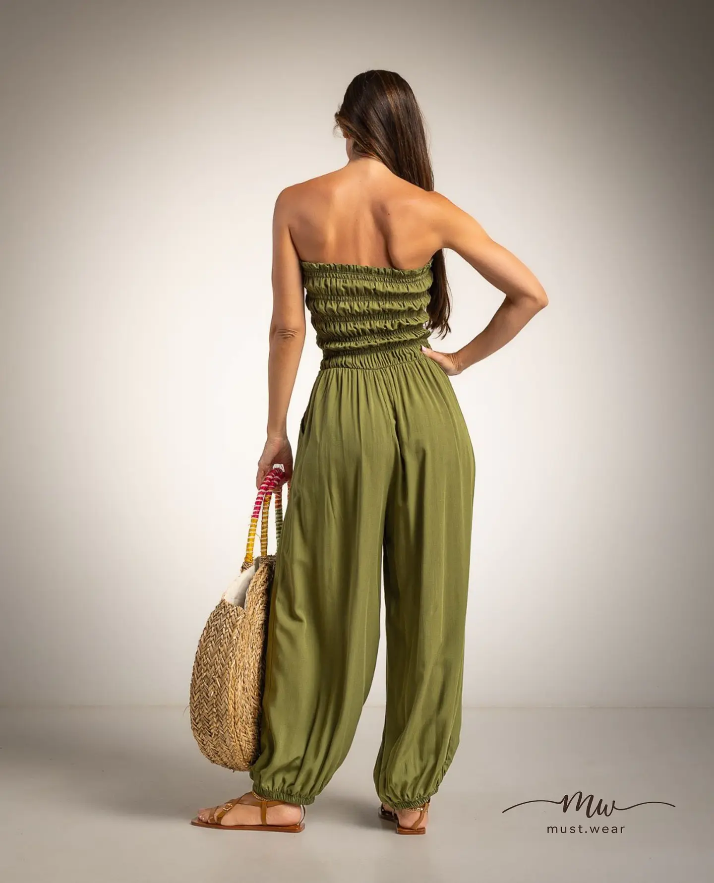 Macacão cai-cai em viscose Íris 3