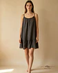Vestido curto de alças Nara - Thumbnail 1