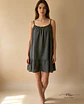 Vestido curto de alças Nara - Thumbnail 1