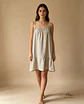 Vestido curto de alças Nara - Thumbnail 1