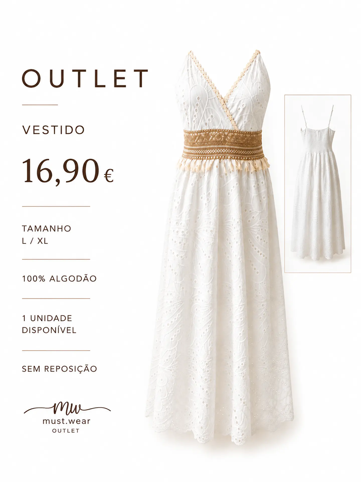 Vestido branco bordado 1