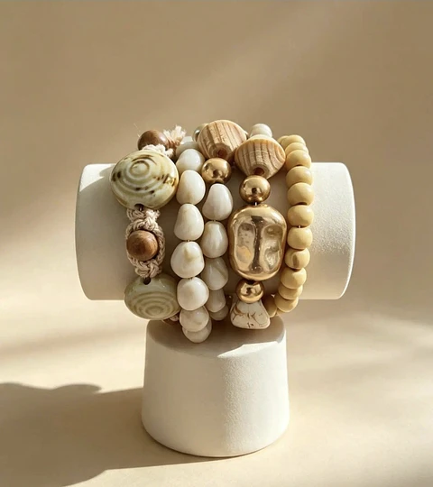 Pulseira Marfim 