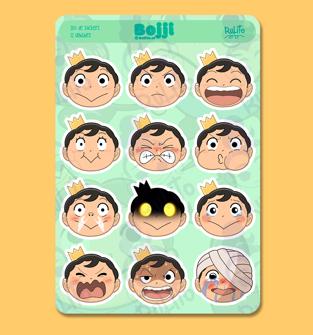 Set stickers - Bojji