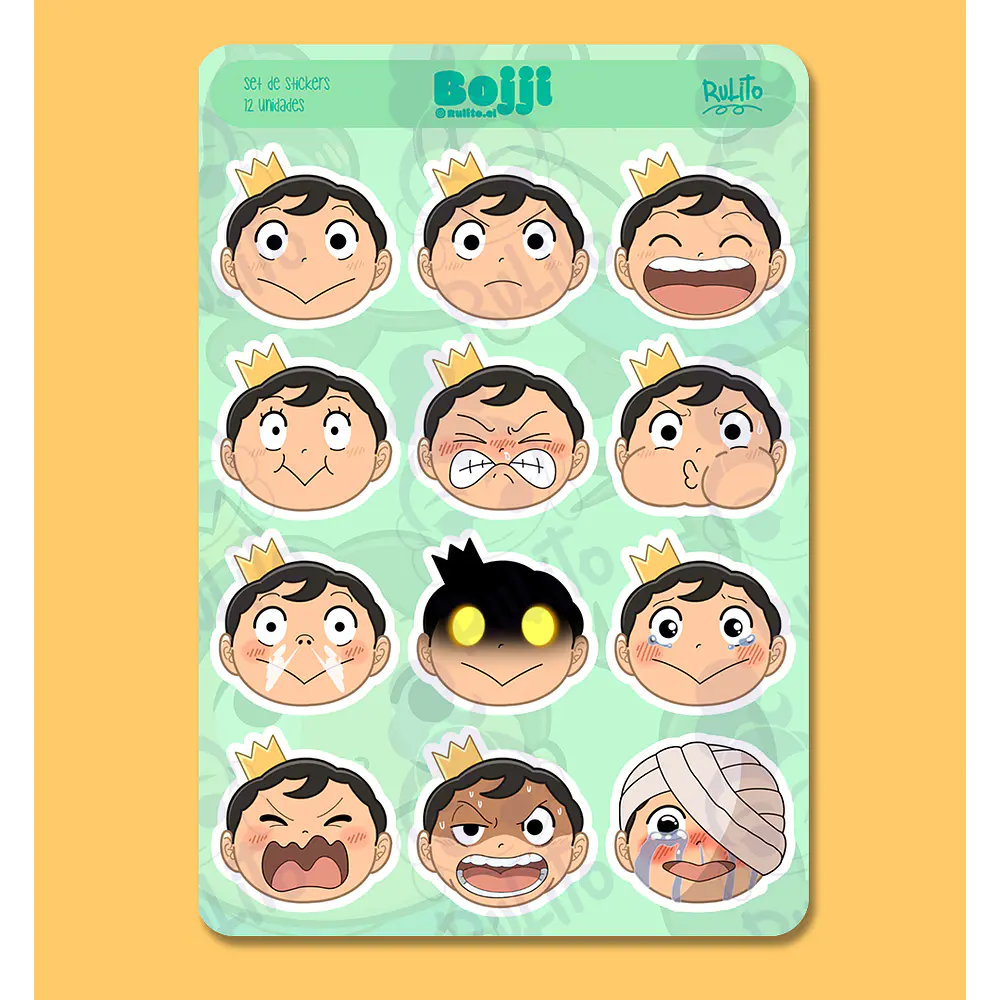 Set stickers - Bojji