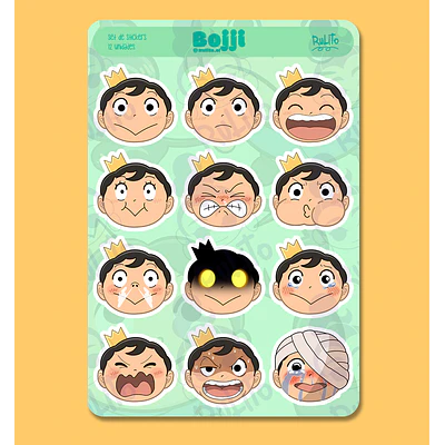 Set stickers - Bojji