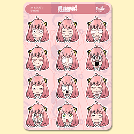 Set stickers - Anya