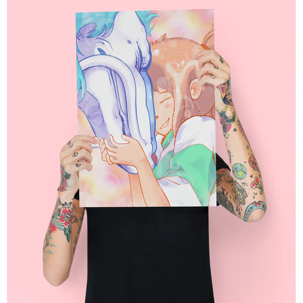 Print - Chihiro y Haku
