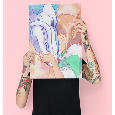 Print - Chihiro y Haku