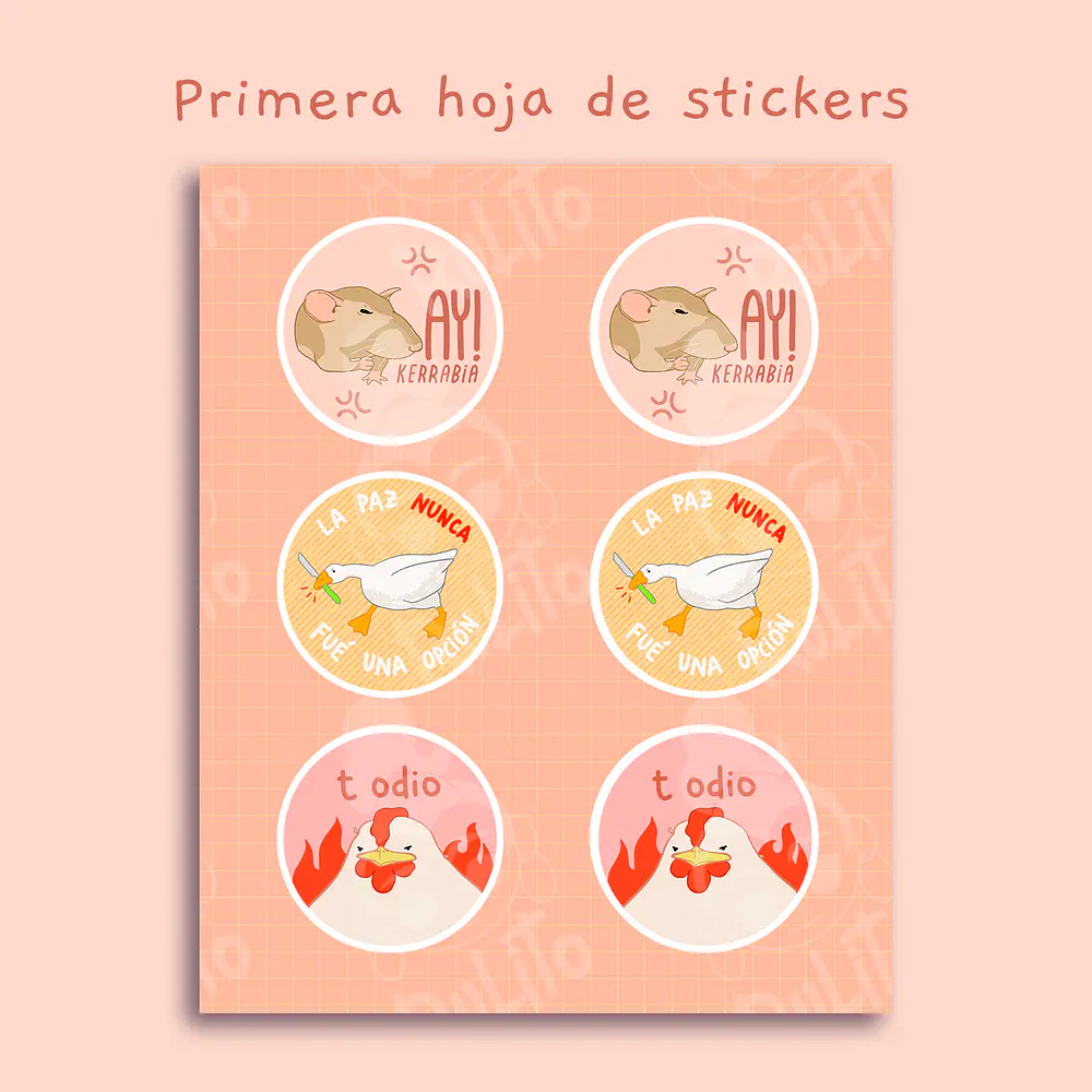 Cuaderno Pato violento