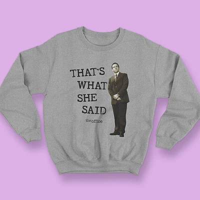 [OFERTA] Sudadera / Poleron Liviano The Office That what she said
