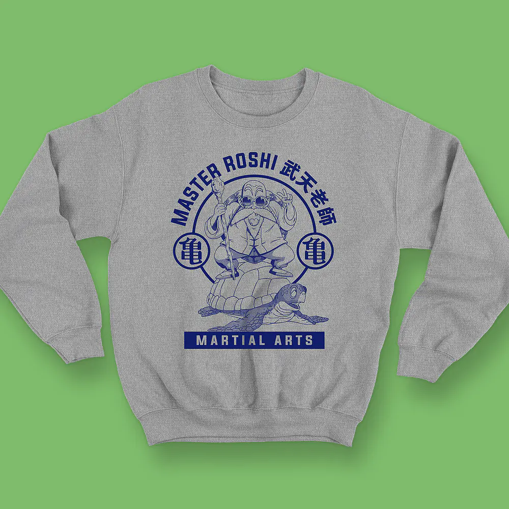 [OFERTA] Sudadera / Poleron Liviano Master Roshi