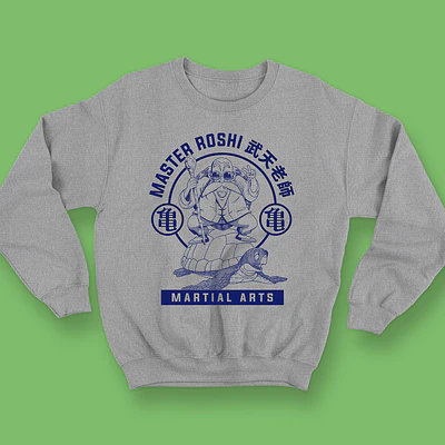 [OFERTA] Sudadera / Poleron Liviano Master Roshi