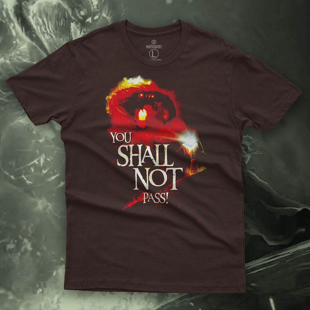 LORD OF THE RING - YOU SALL NOT PASS!