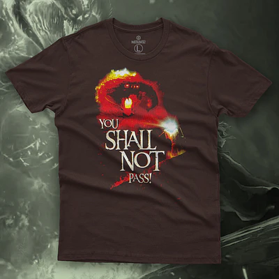 LORD OF THE RING - YOU SALL NOT PASS!
