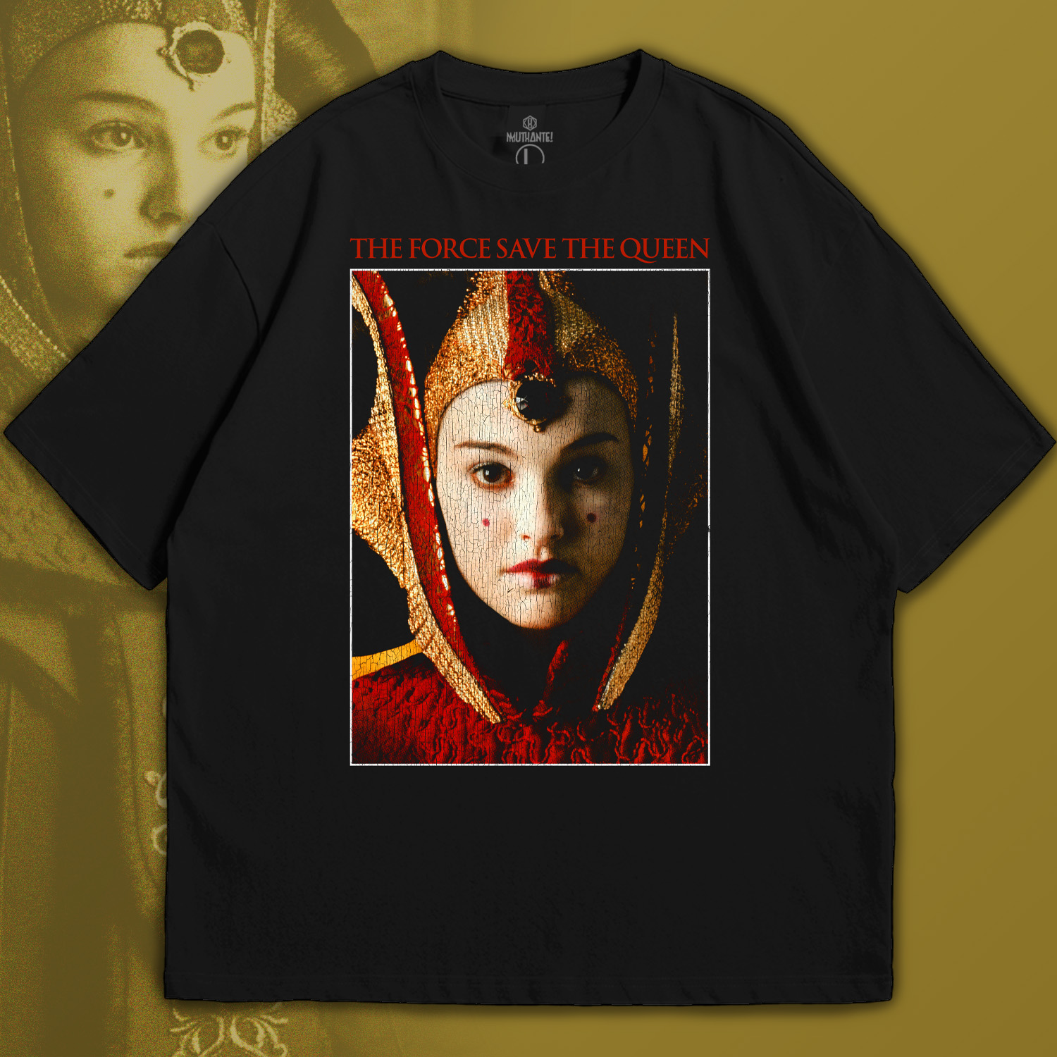THE FORCE SAVE THE QUEEN AMIDALA (Oversize)