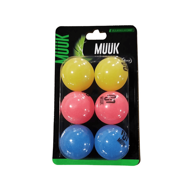 Set De Pelotas De Ping Pong Muuk 1