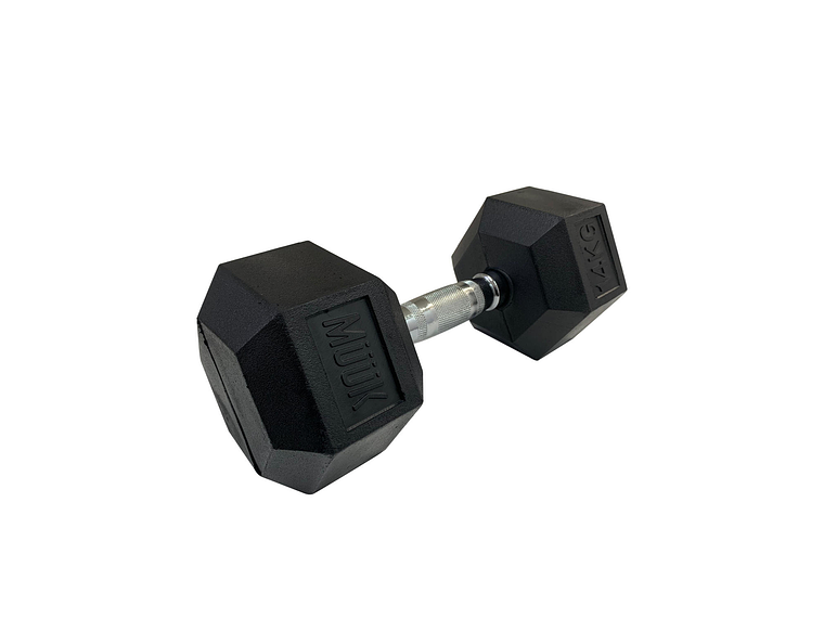 Mancuerna Hexagonal Muuk Goma 14Kg 1