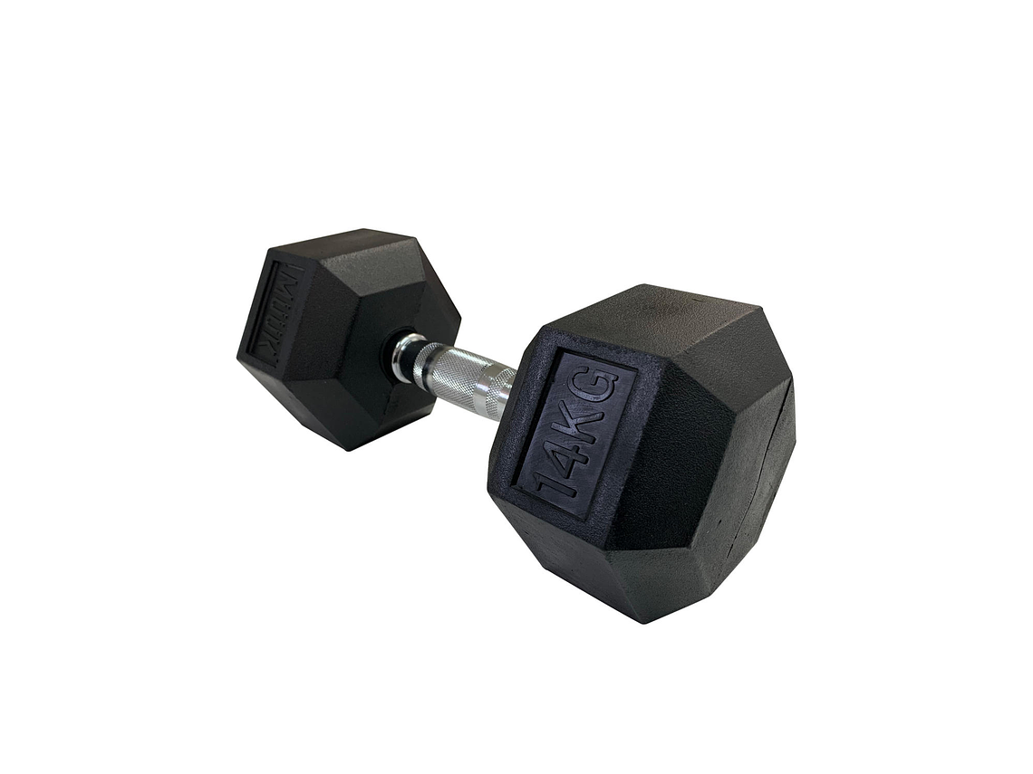 Mancuerna Hexagonal Muuk Goma 14Kg 2