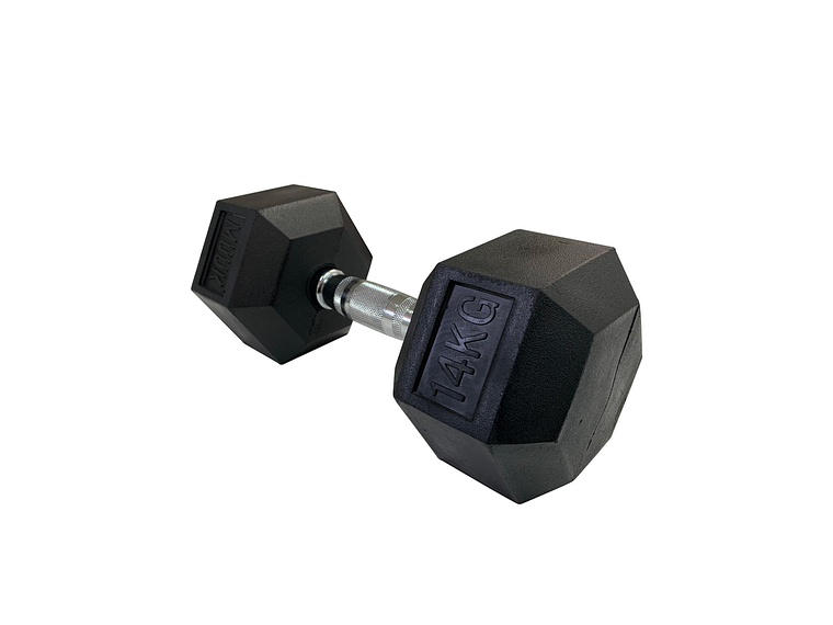 Mancuerna Hexagonal Muuk Goma 14Kg 2